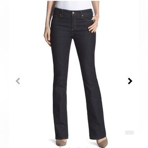 Chico's Platinum Black Quartz WR Bootcut Jeans Chico’s Size 1.5R / 10
